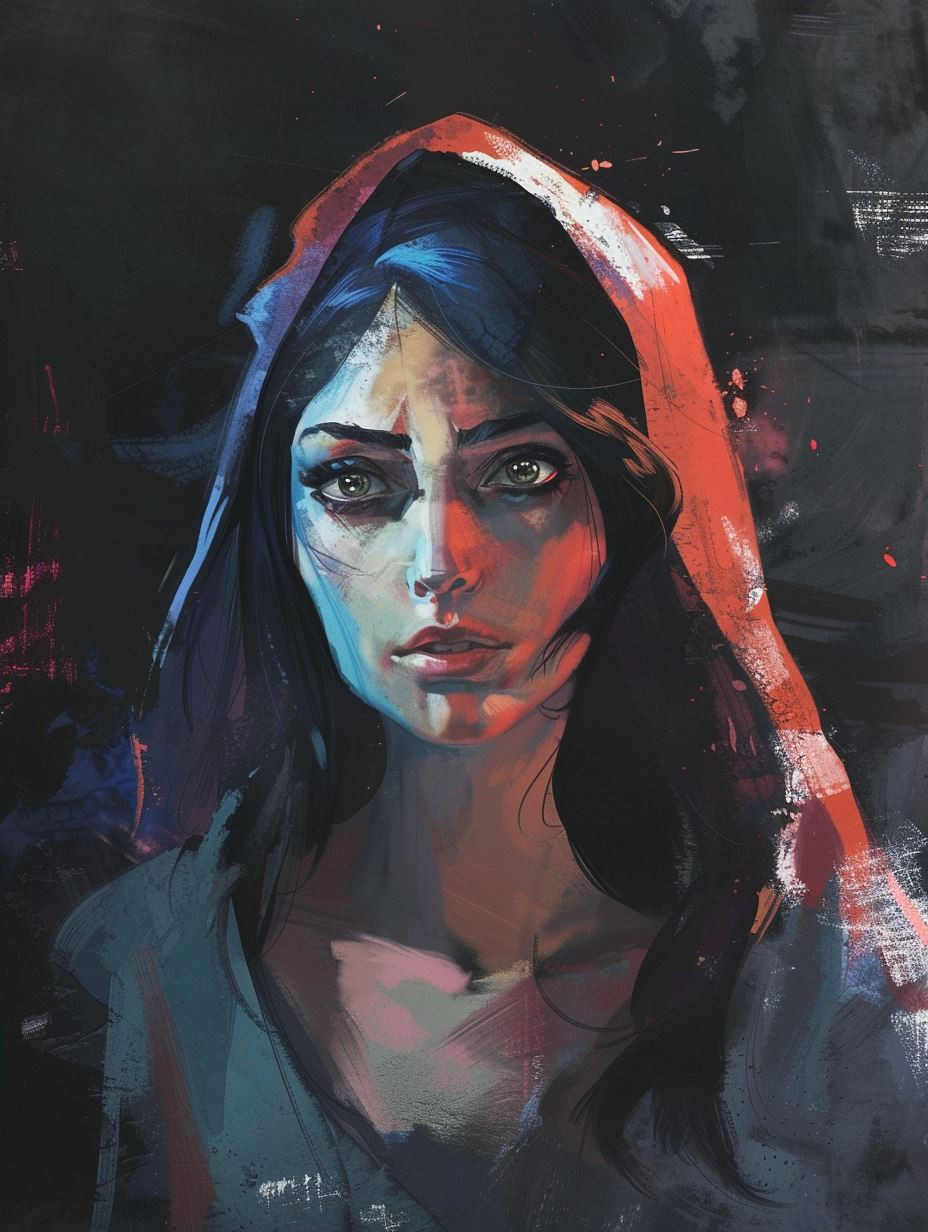 Moody Cinematic Digital Portraits - Image 2