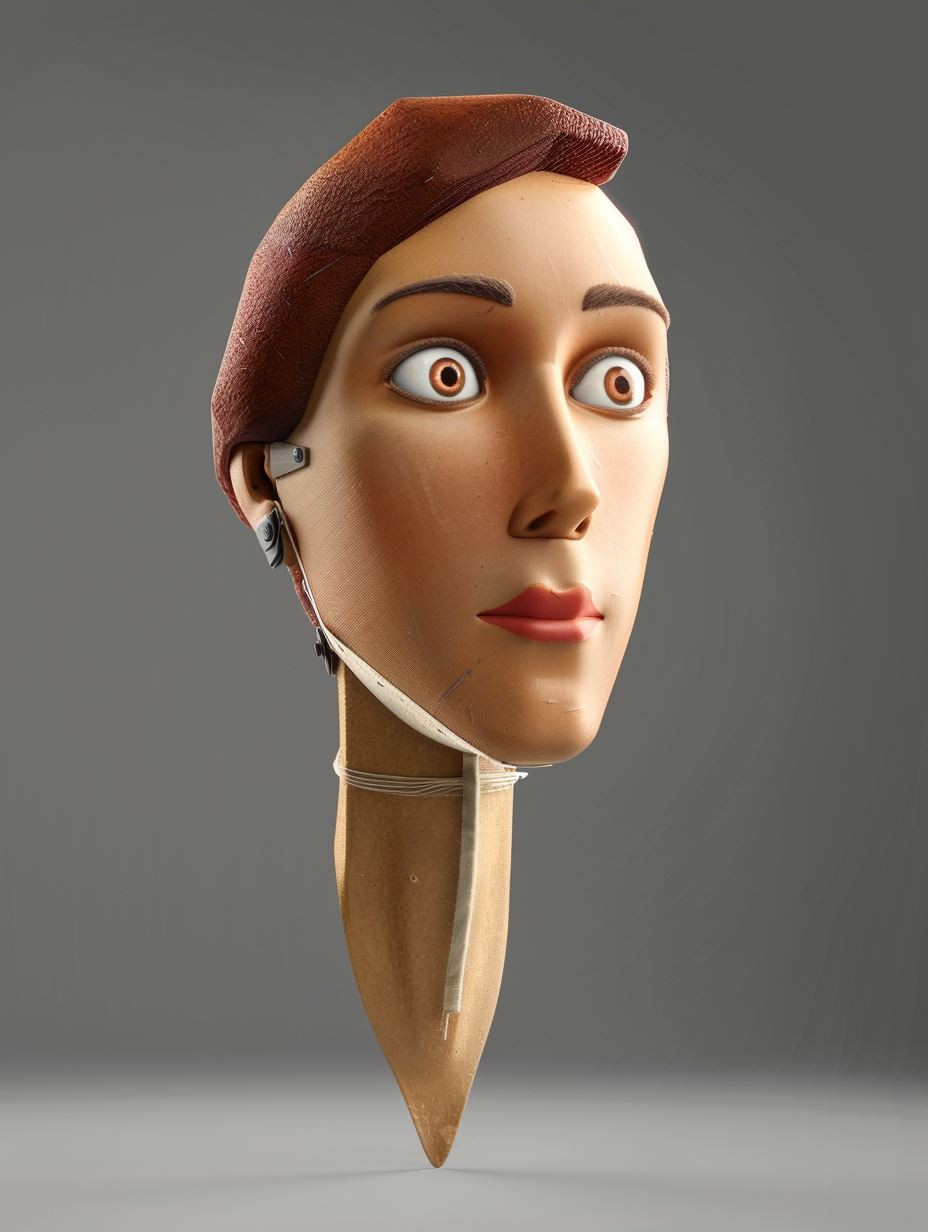 Hyper-Realistic Digital Human Portrait Study - Image 4