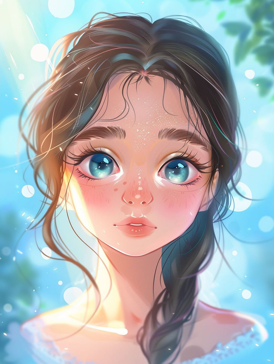 Ethereal Gazes: A Digital Art Collection - Image 2