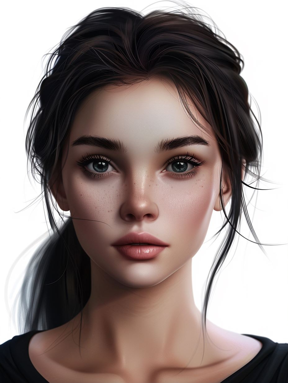 Digital Portraits of Ethereal Feminine Beauty - Image 1