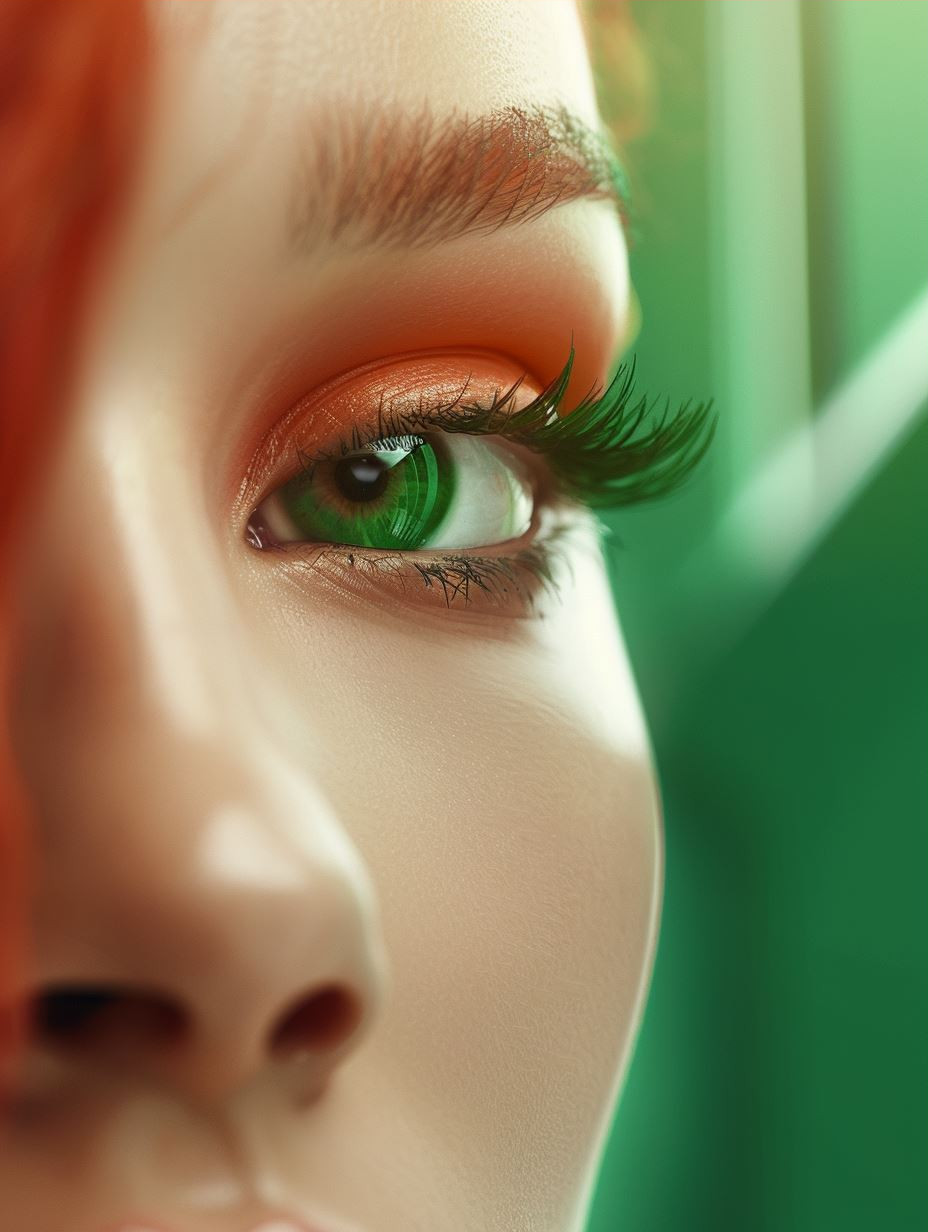 Dewy Neon Gloss Portrait - Image 3