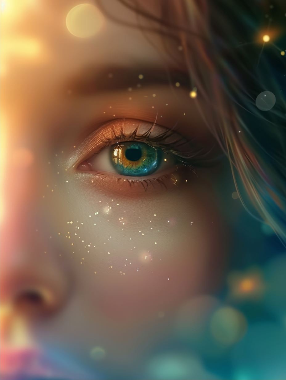 Ethereal Gaze of a Mystical Maiden - Image 2