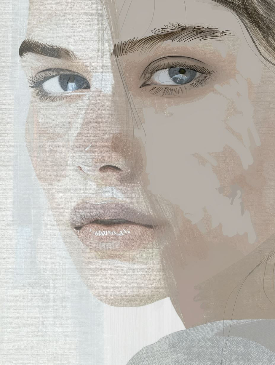 Ethereal Fragments of a Digital Muse - Image 1