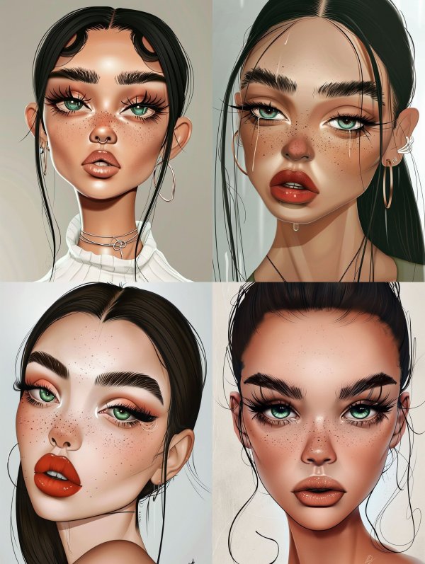 Glossy Digital Glamour