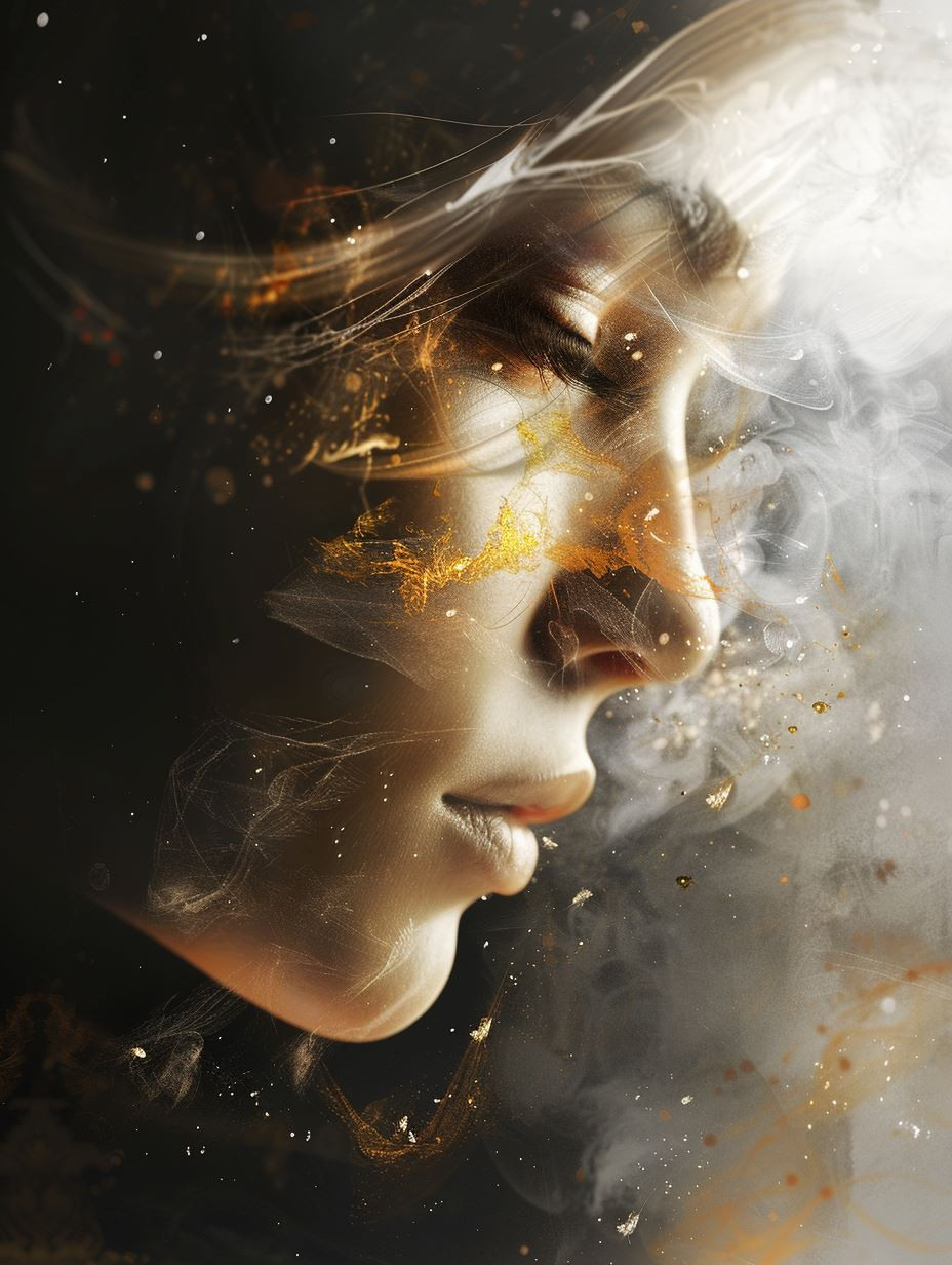 Ethereal Golden Dust Portraits - Image 3