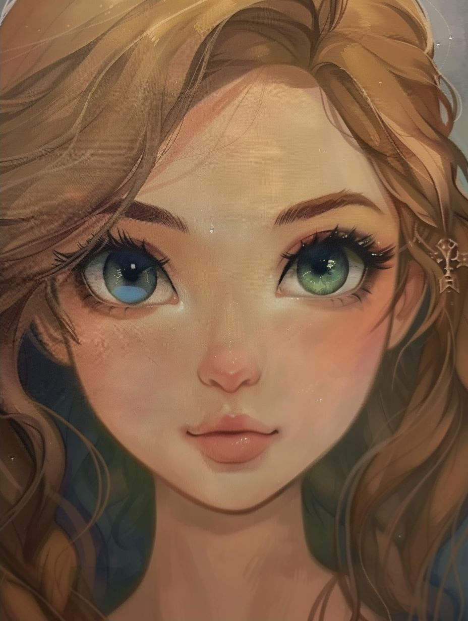 Soft Ethereal Digital Portraiture - Image 2
