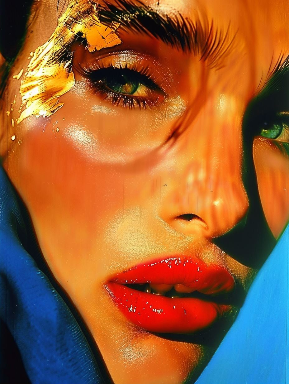 Vibrant Avant Garde Beauty Portraits - Image 2