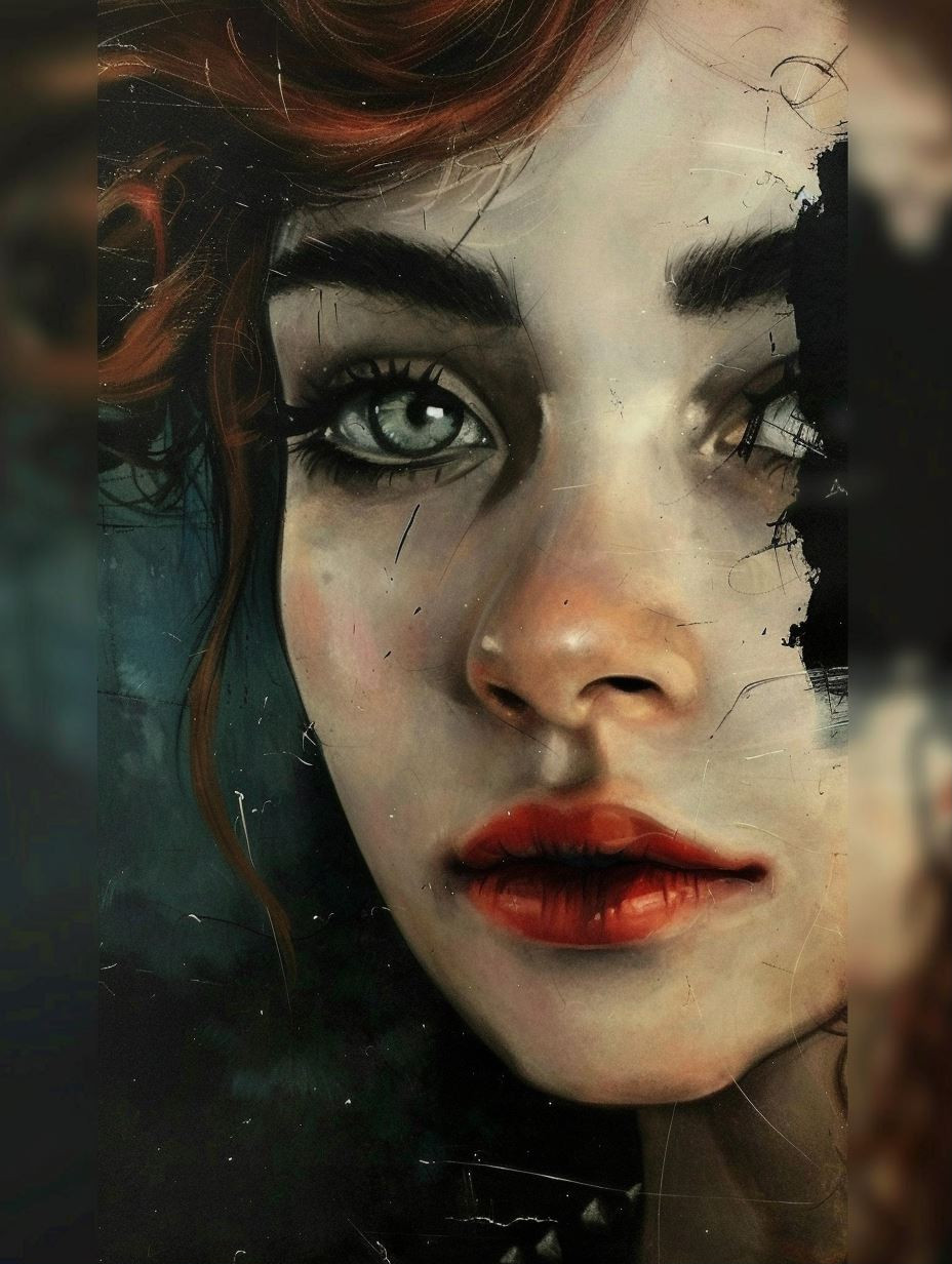 Melancholic Ethereal Portrait Studies - Image 1