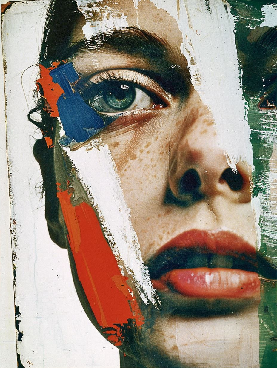 Fragmented Beauty in Color - Image 2