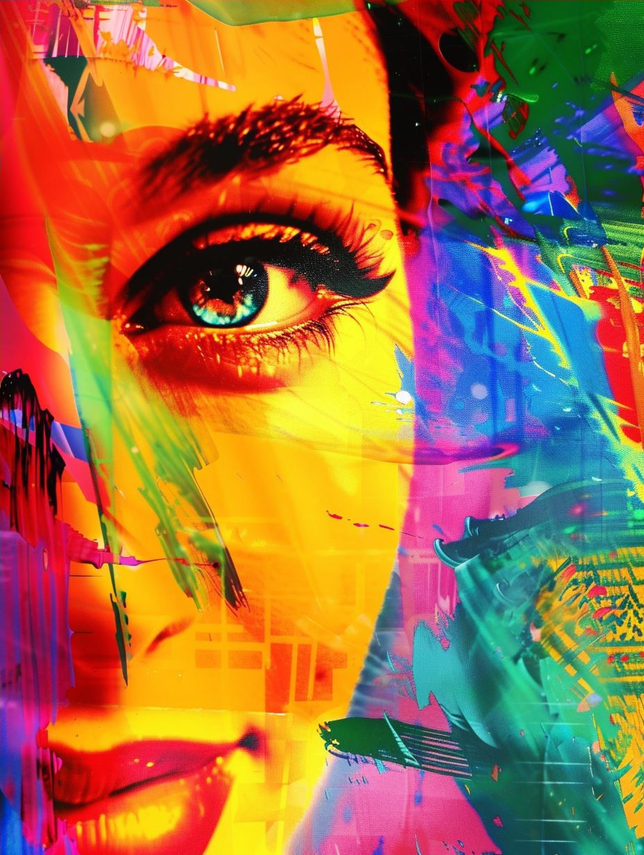 Prismatic Soul Digital Portrait - Image 4
