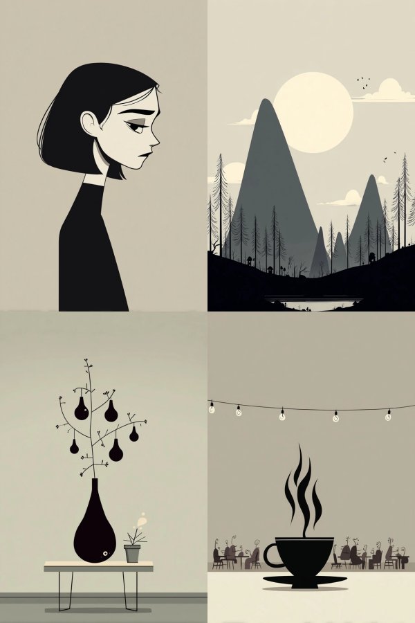 Quiet Moments in Monochrome