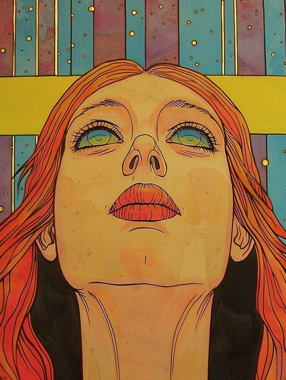 Modern Comic Portrait Study - Image 3