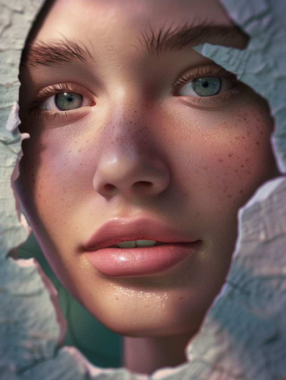 Serene Glow and Sun-Kissed Freckles - Image 2