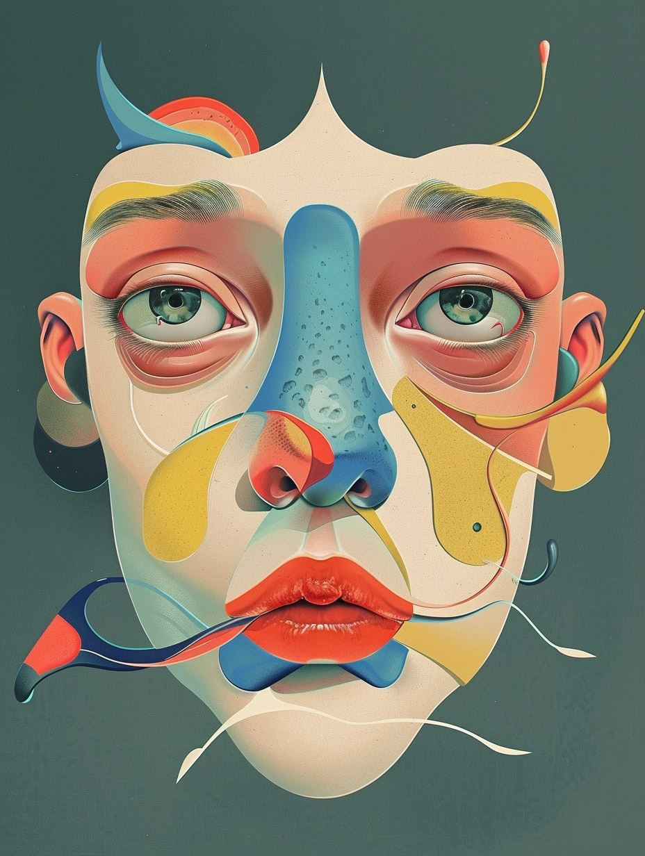 Fragmented Dreams of Modern Faces - Image 3