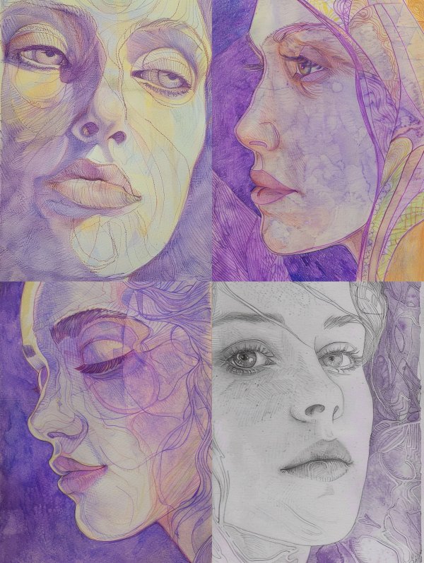 Violet Ethereal Gaze
