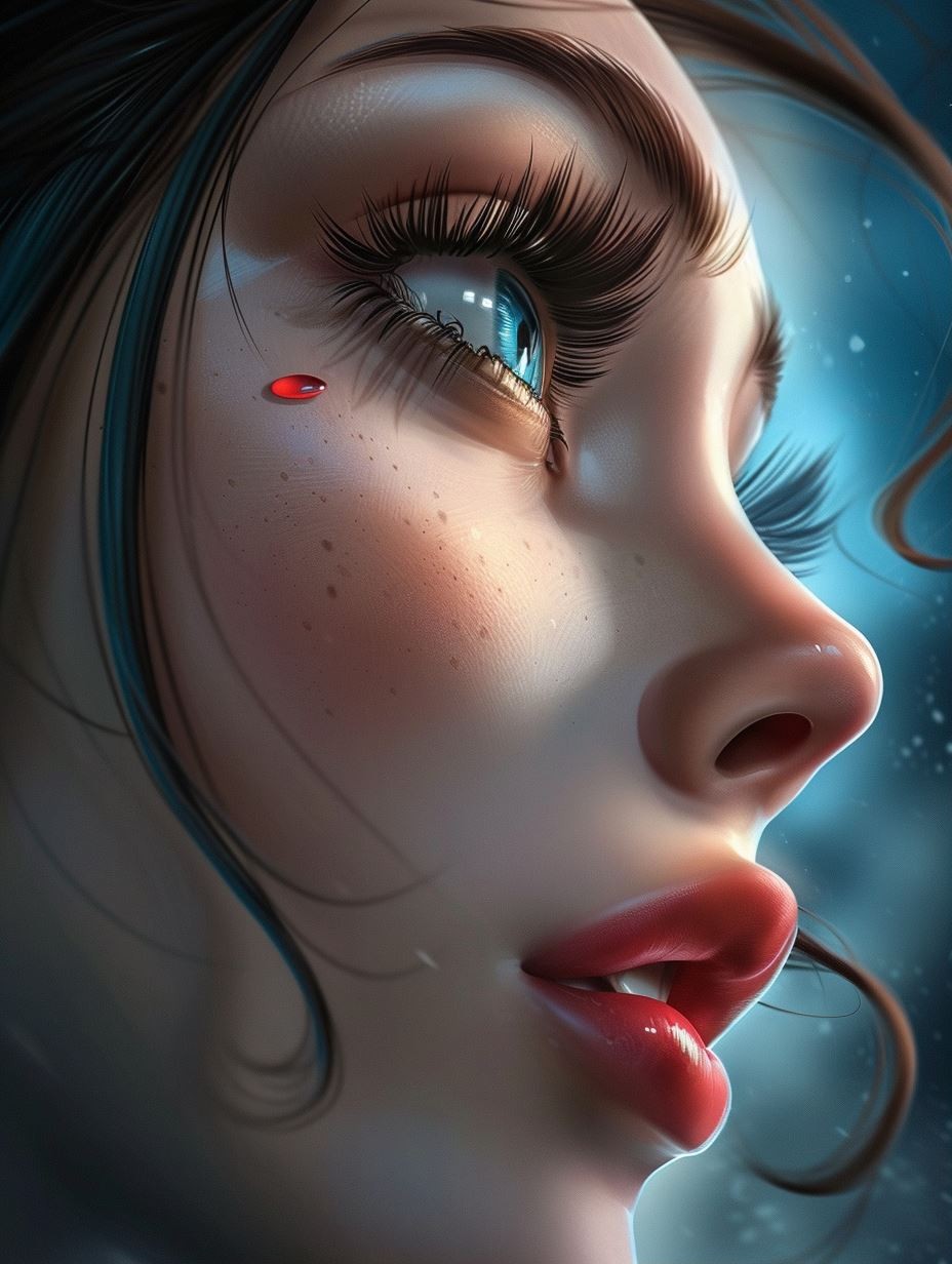 Ethereal Crimson Tear - Image 1