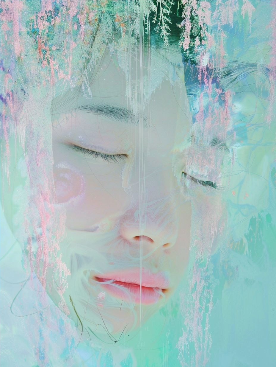 Celestial Dreamscape Portrait Fusion - Image 4