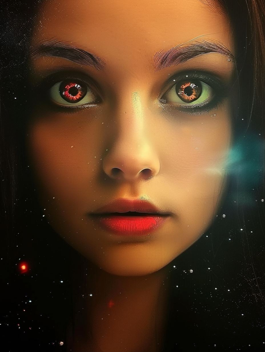 Ethereal Portraits of Cosmic Beauty - Image 1