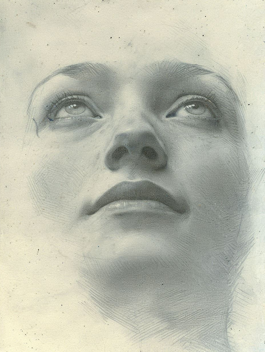 Ethereal Gazes in Graphite - Image 4