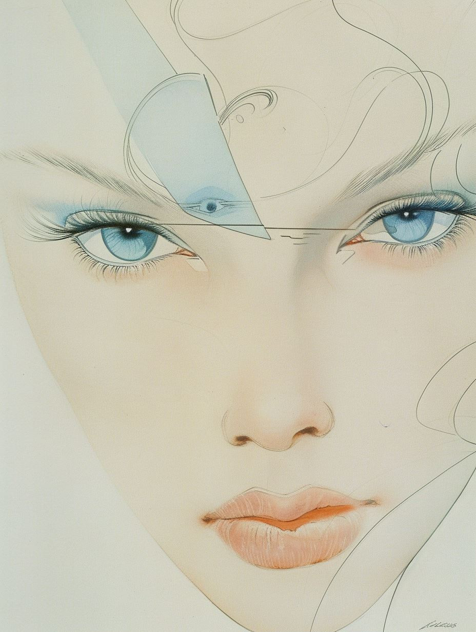 Ethereal Surrealist Gaze - Image 1