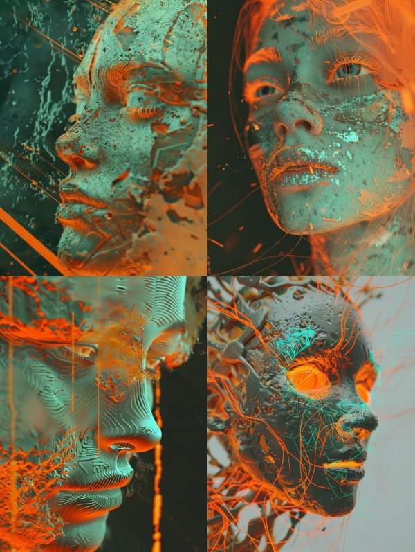 Molten Glow Ethereal Portraits