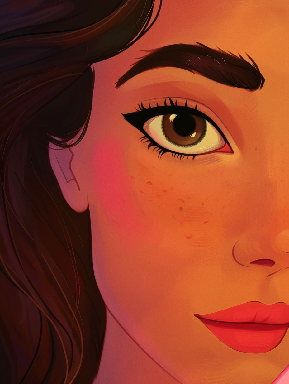 Emotional Portraits in Vibrant Hues - Image 3