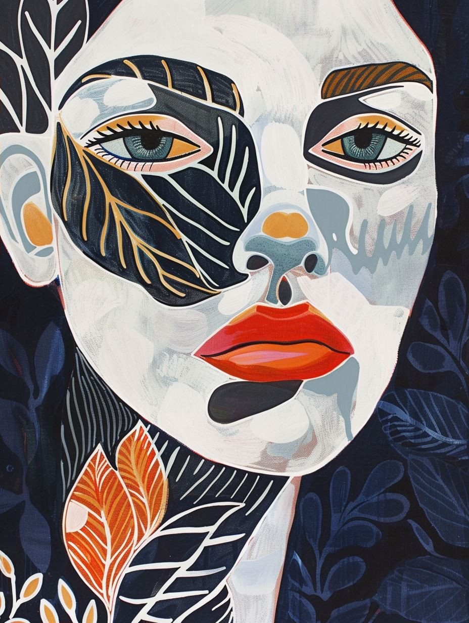 Abstract Mosaic Portrait - Image 2