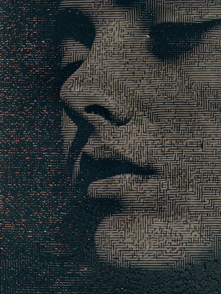 Moody Textured Noir Portraits - Image 2