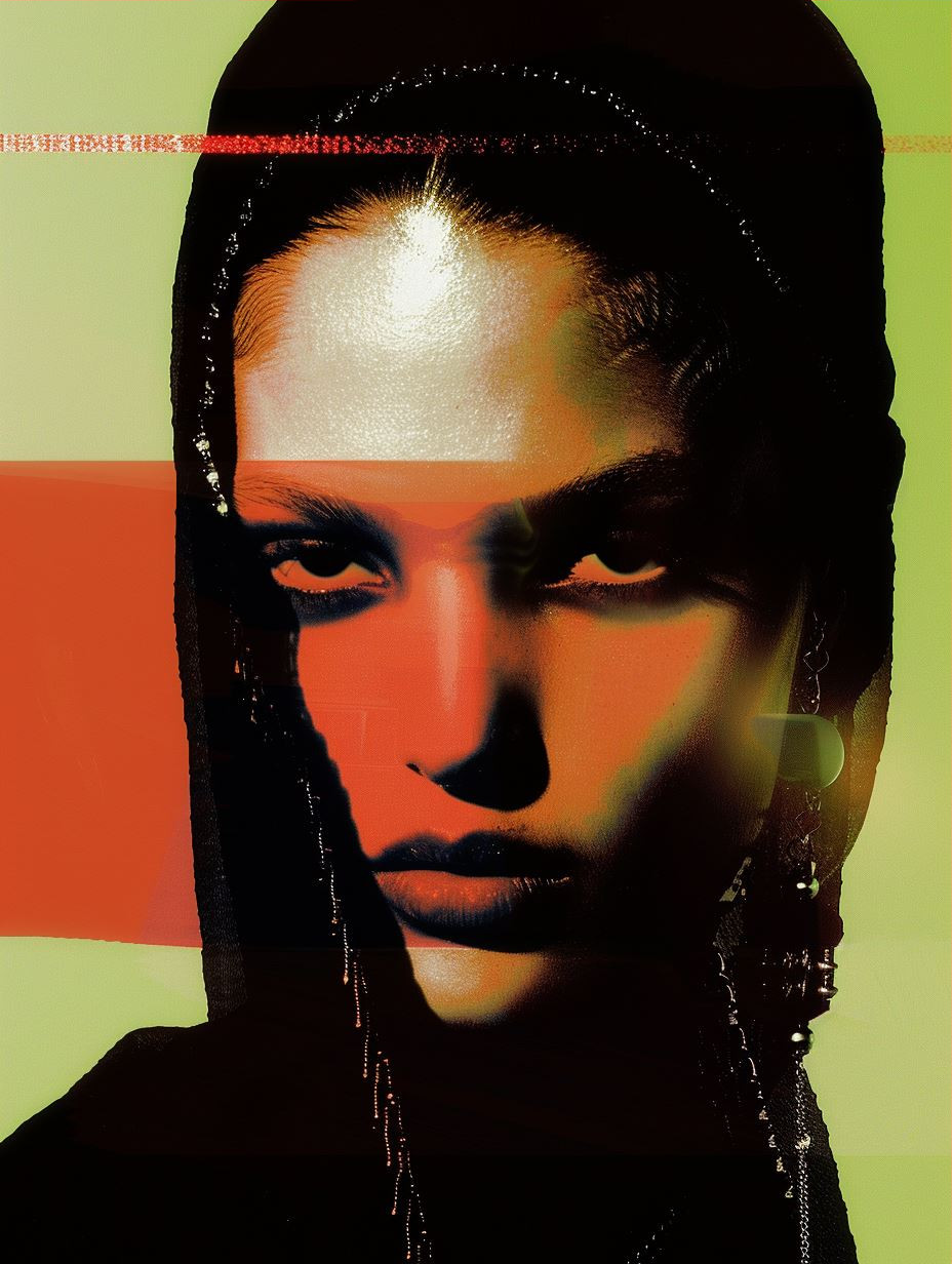 Chromatic Split Portrait - Image 3