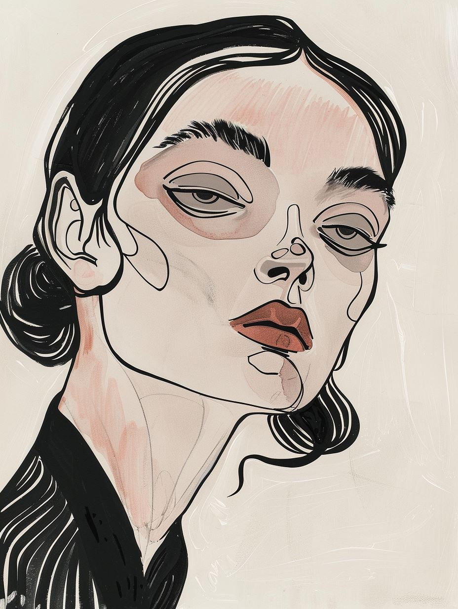 Modern Minimalist Digital Portraiture - Image 4