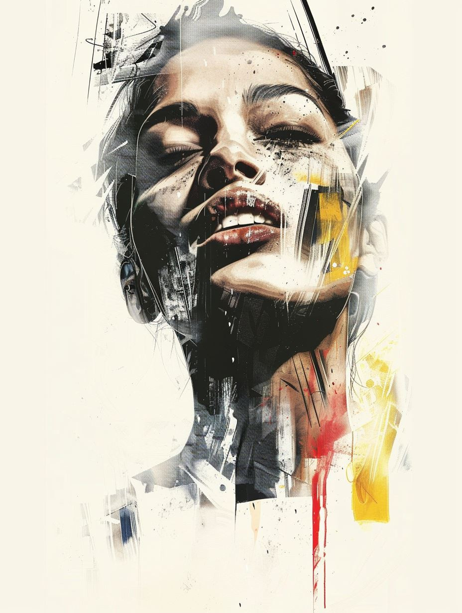Fragmented Souls: Abstract Portraiture - Image 2