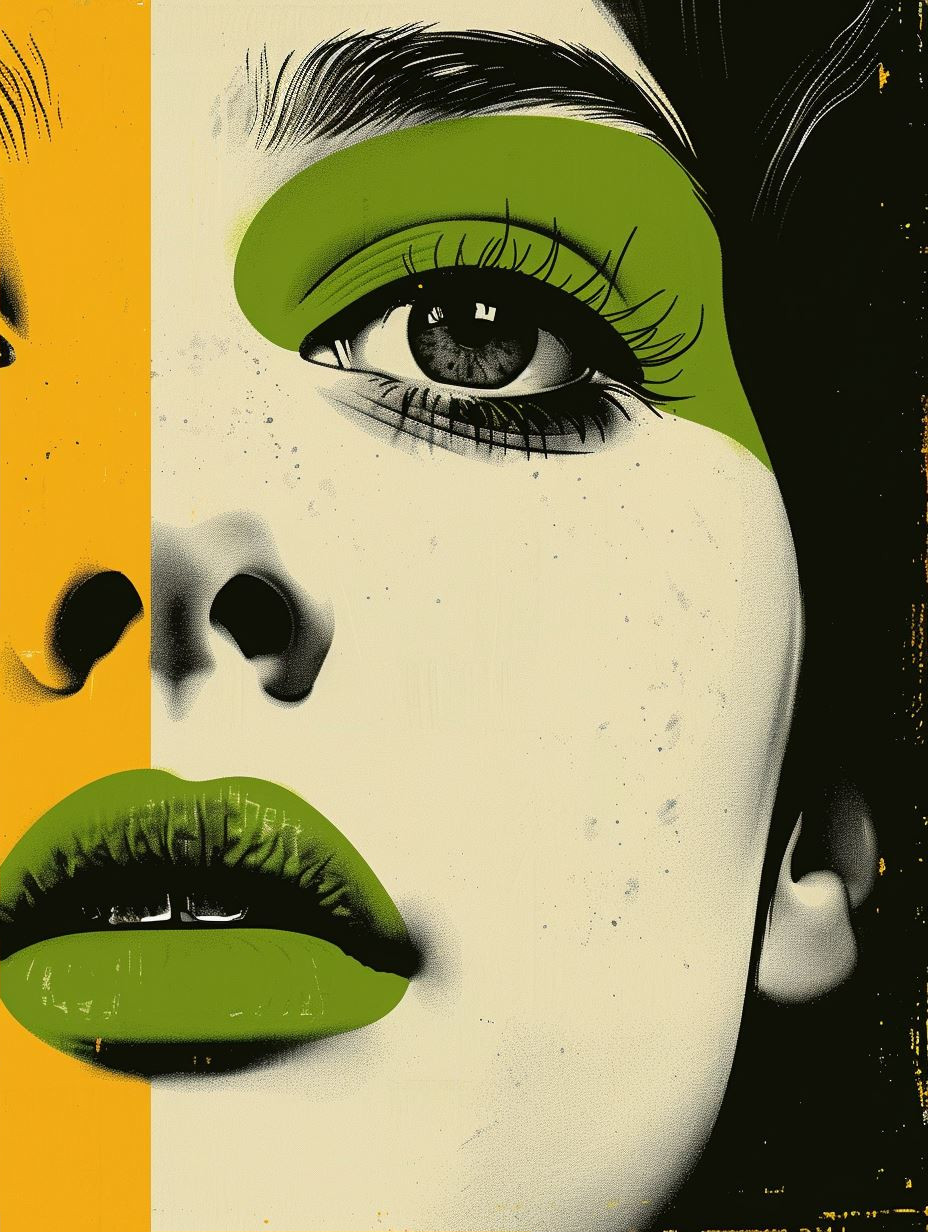 Modern Pop Art Portrait Collage - Image 2
