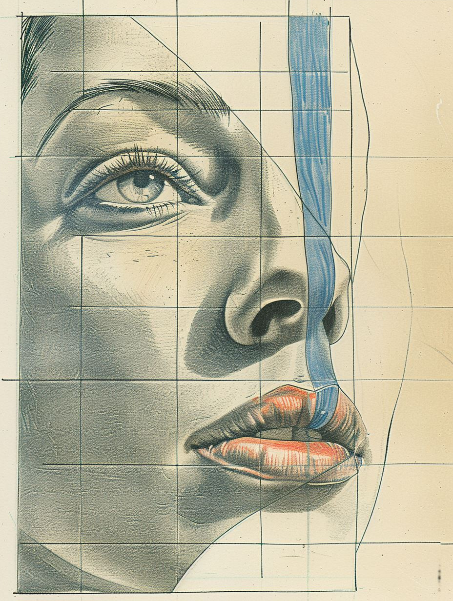 Studies in Human Facial Anatomy - Image 4