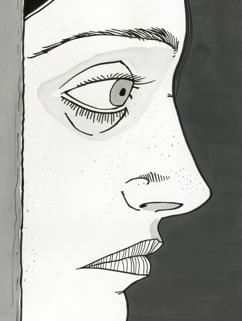 Melancholic Modernist Portrait Studies - Image 1