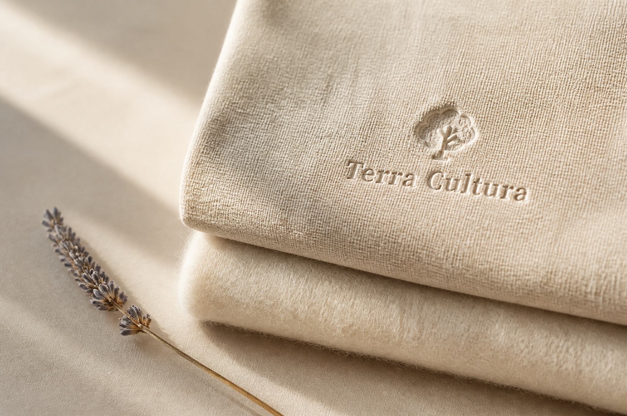 Premium Textile Minimalism: Cashmere and Linen Study