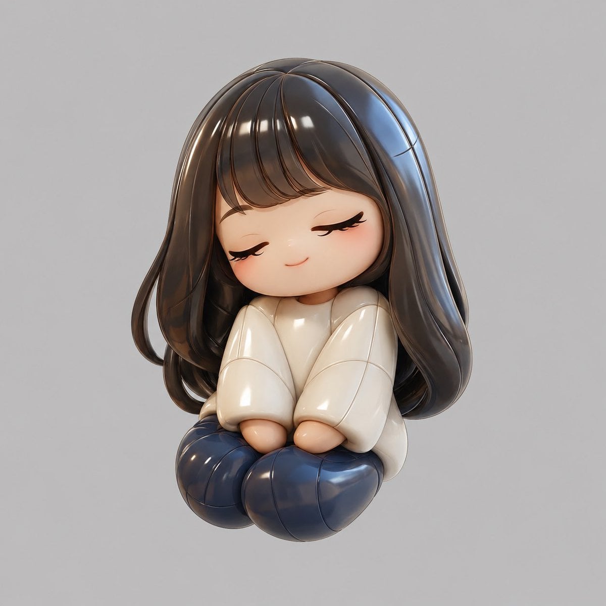 Glossy Inflated 3D Collectible Toy