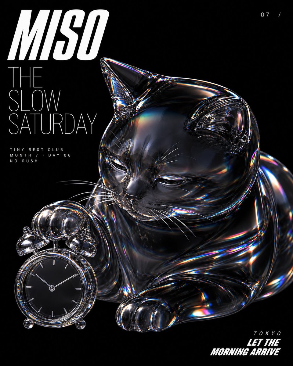 Prismatic Glass Pet Editorial Series