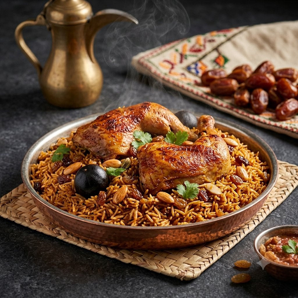 Authentic Saudi Cuisine Professional Editorial Shot