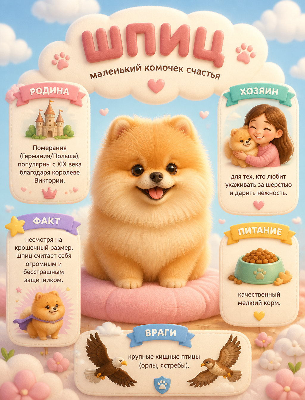 Pixar-Style Pomeranian Breed Guide