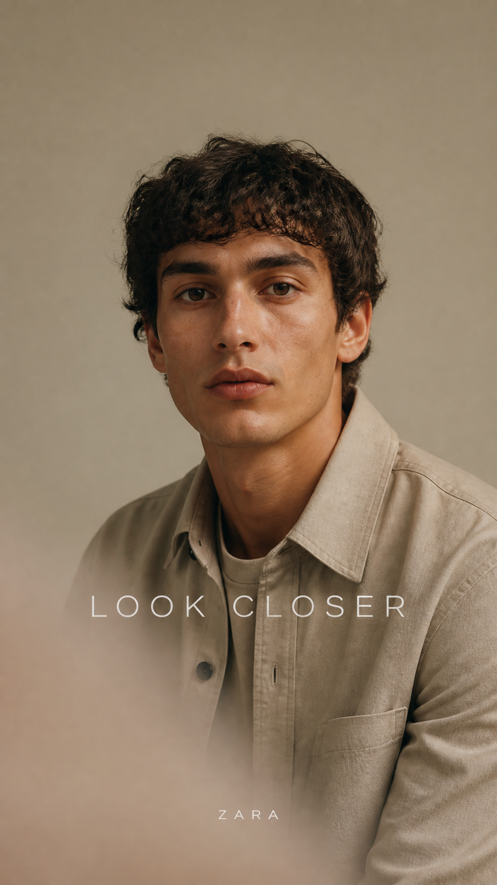 Minimalist Beige Fashion Editorial