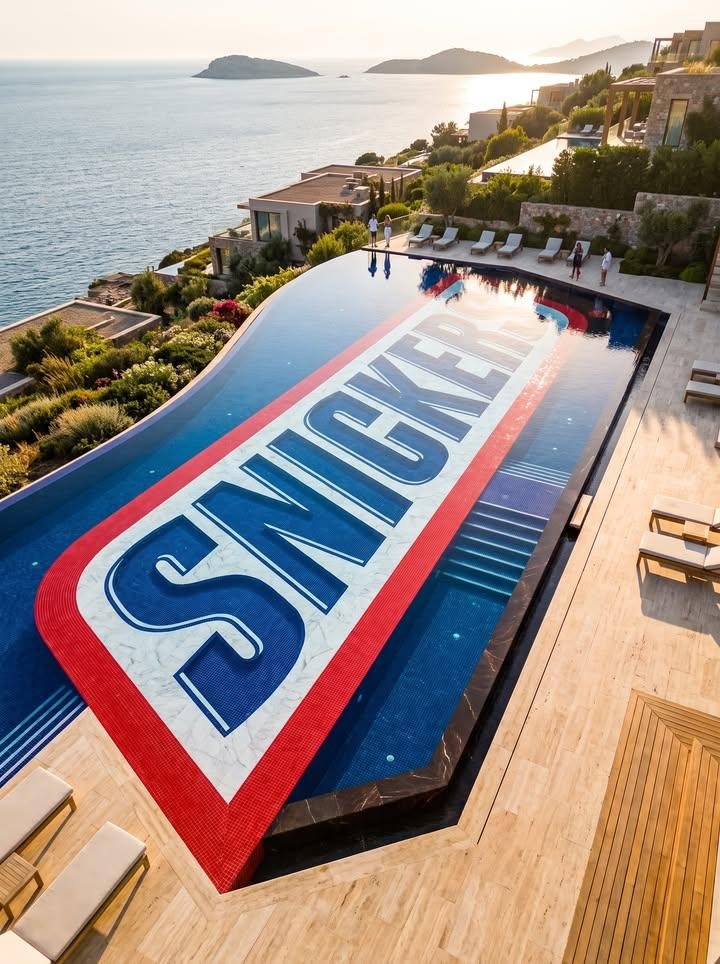 Golden Hour Luxury Cliffside Infinity Pool