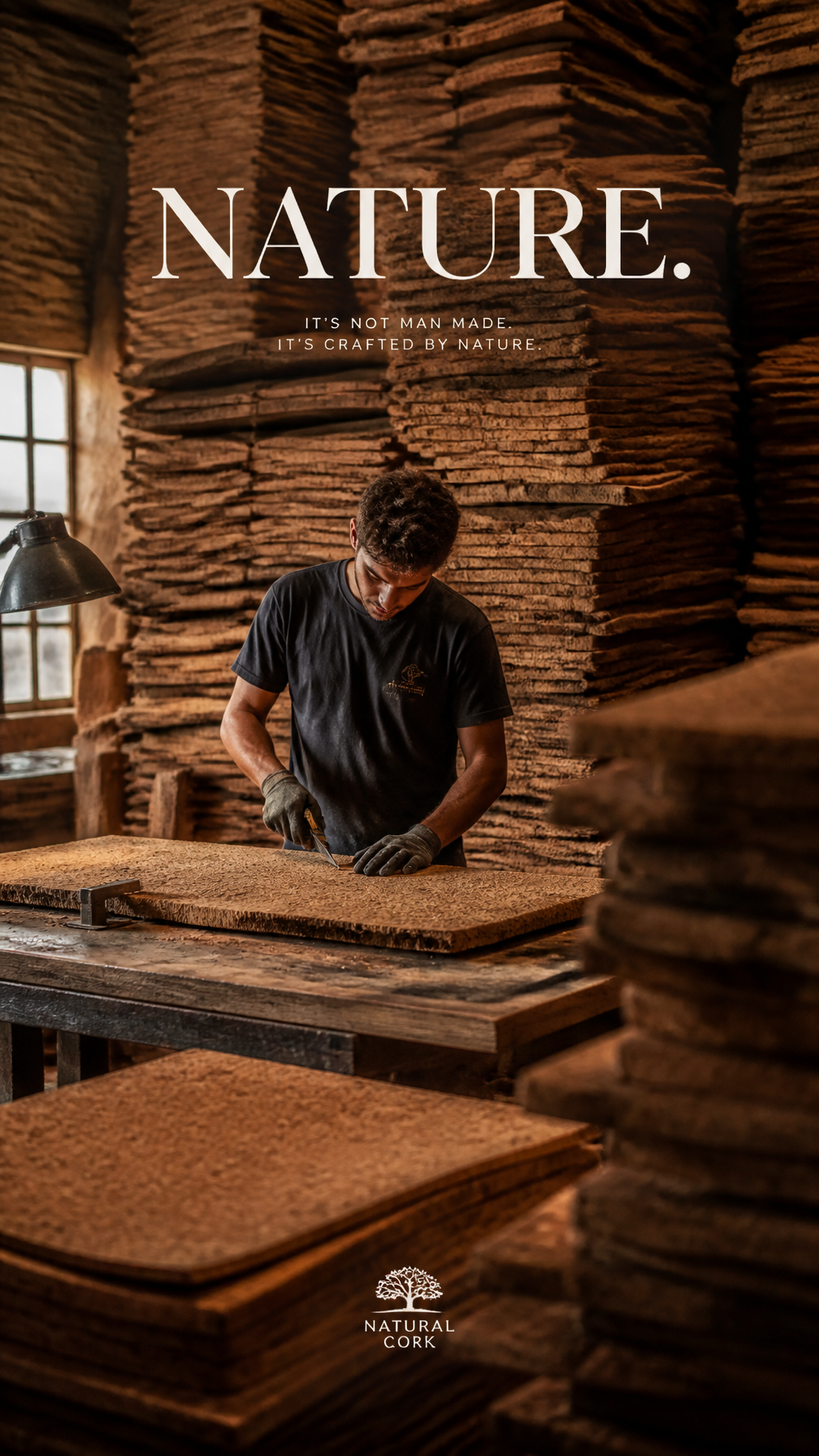 Artisanal Cork Mastery Editorial