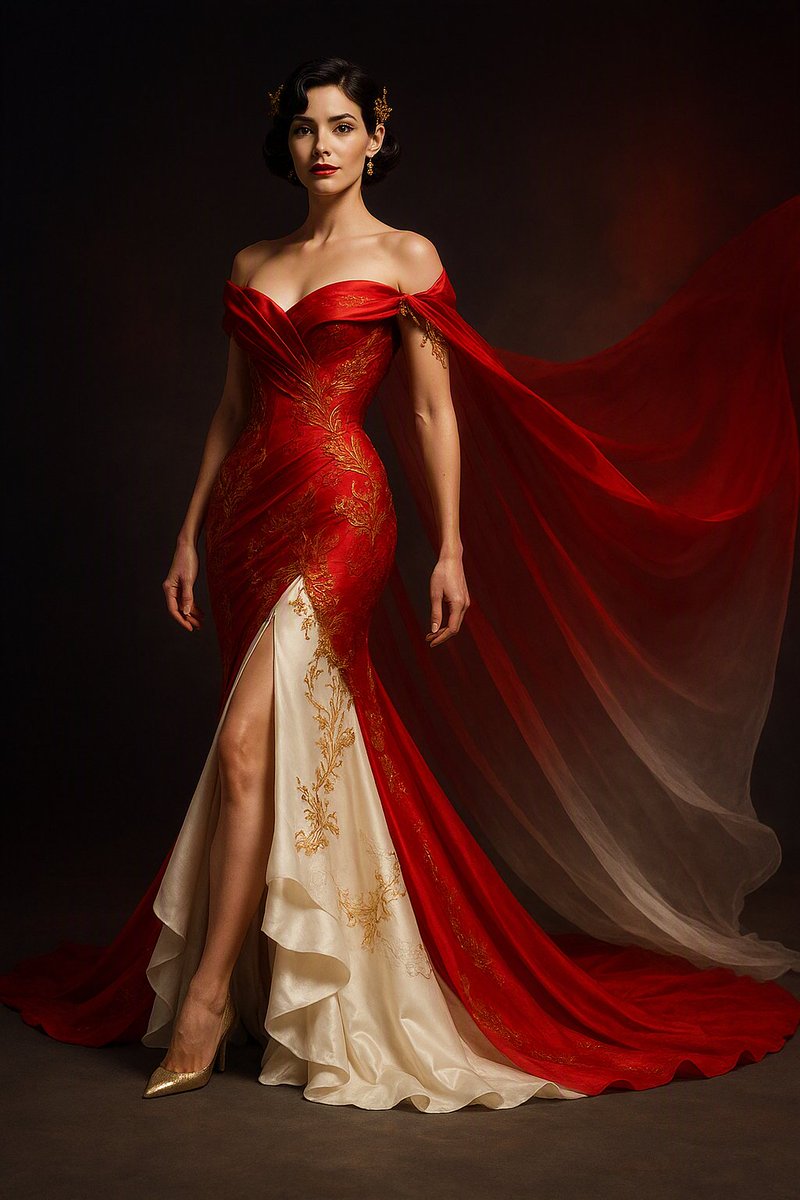 Scarlet Freedom: Indonesian Haute Couture Editorial