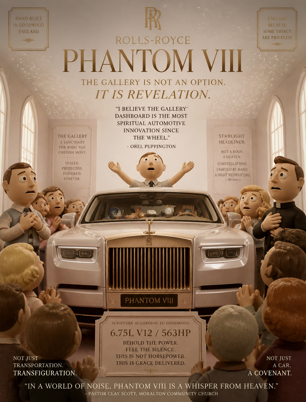 Divine Luxury: The Rolls-Royce Phantom in Moralton