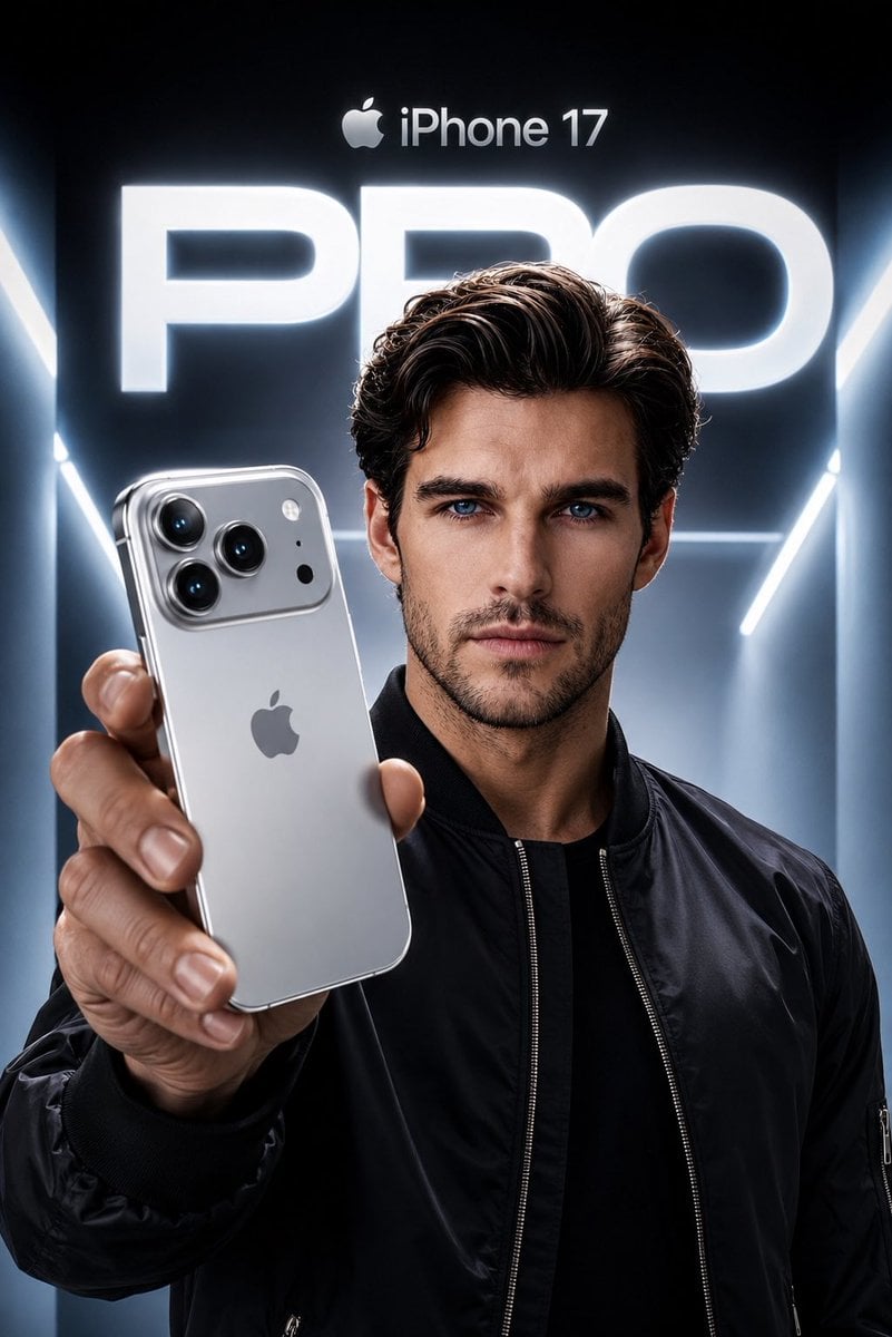 Futuristic iPhone 17 Pro Flagship Campaign