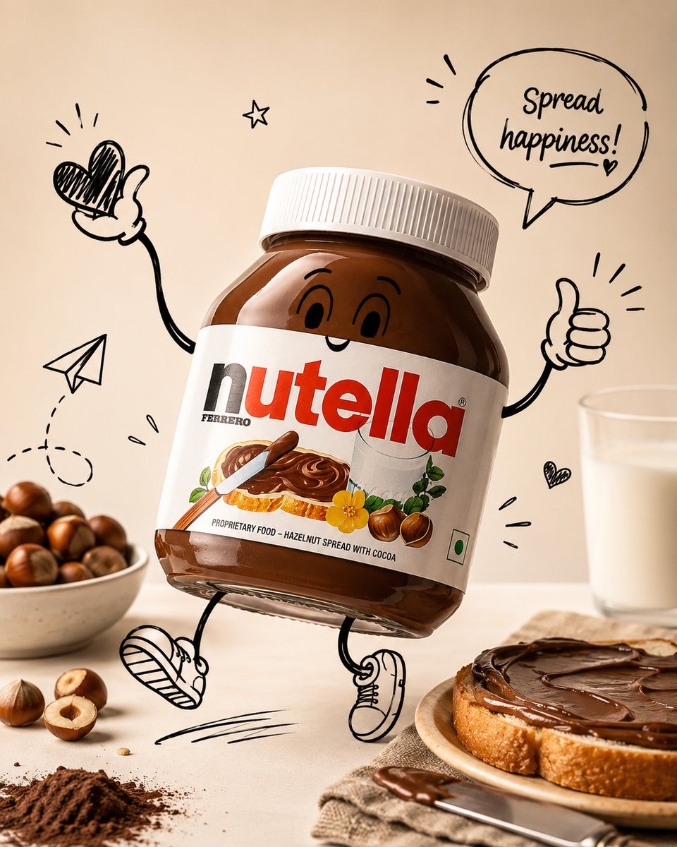 Doodle-Infused Premium Product Showcase