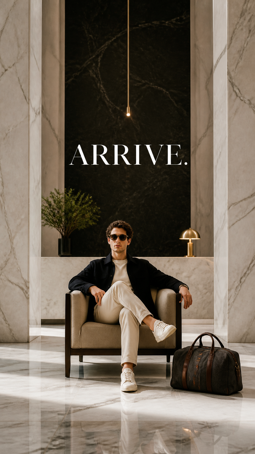 Minimalist Luxury Hotel Arrival