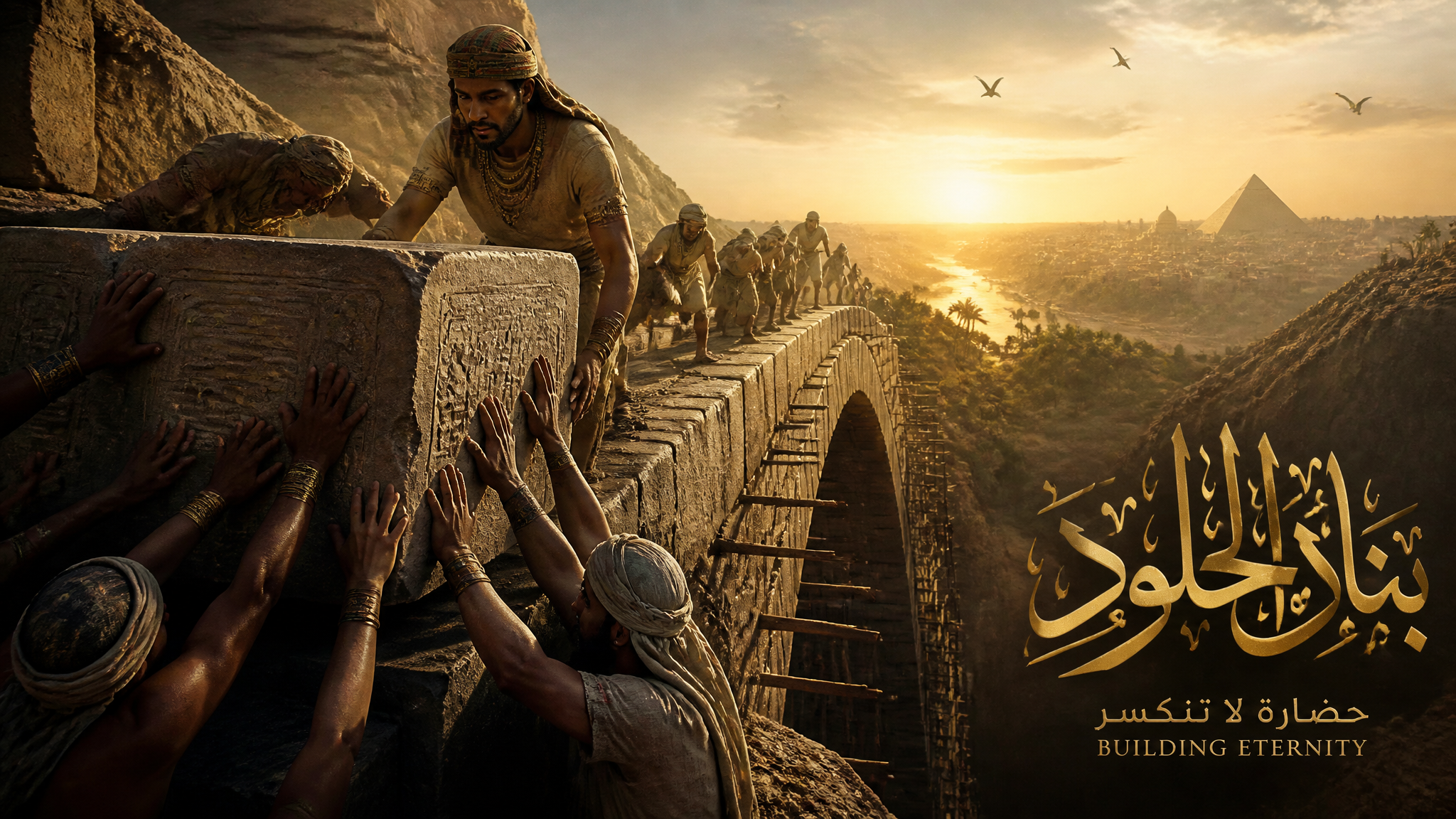 Ancient Egyptian Bridge Reconstruction