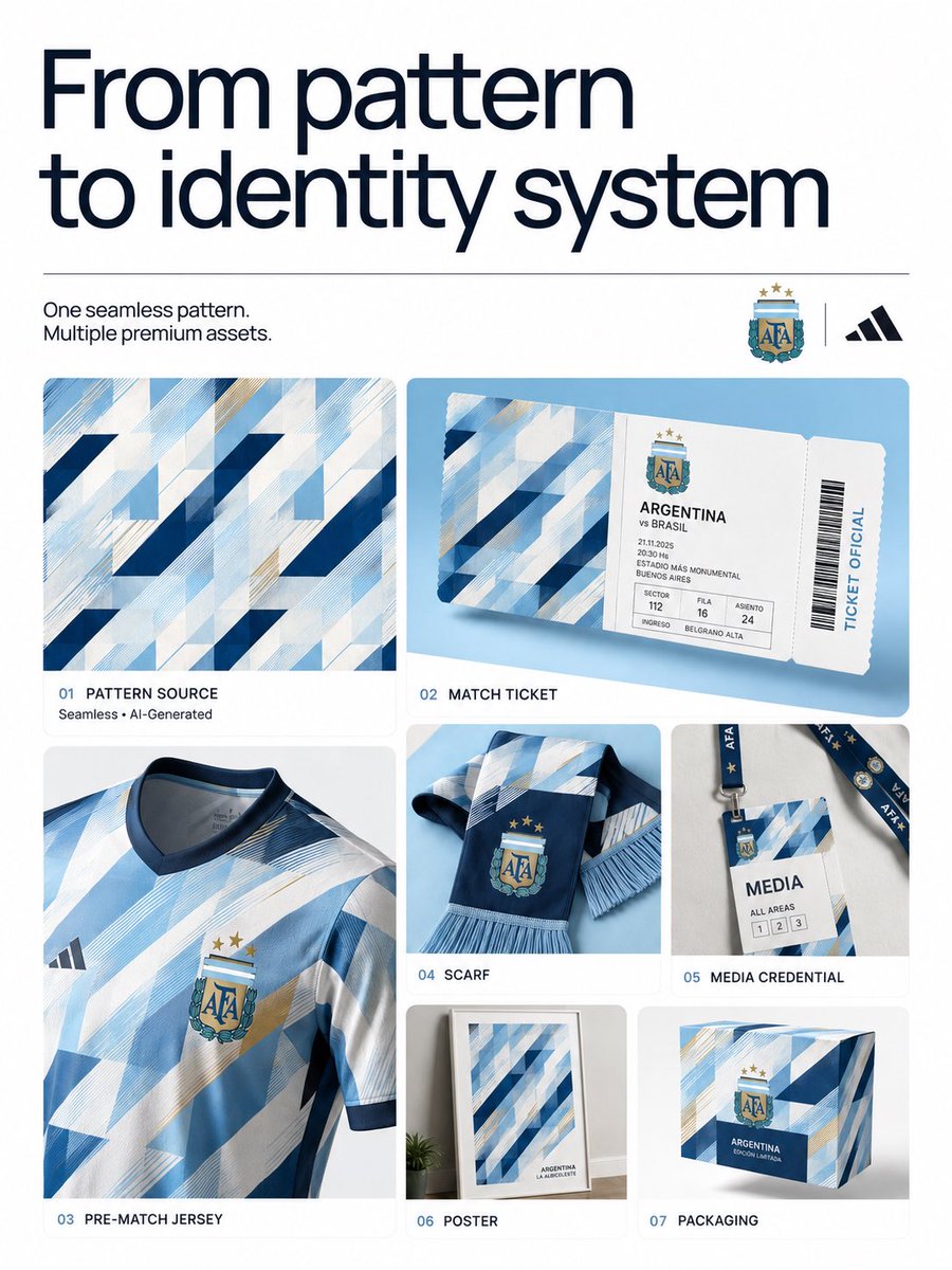 National Team Sports Identity & Merchandise Kit
