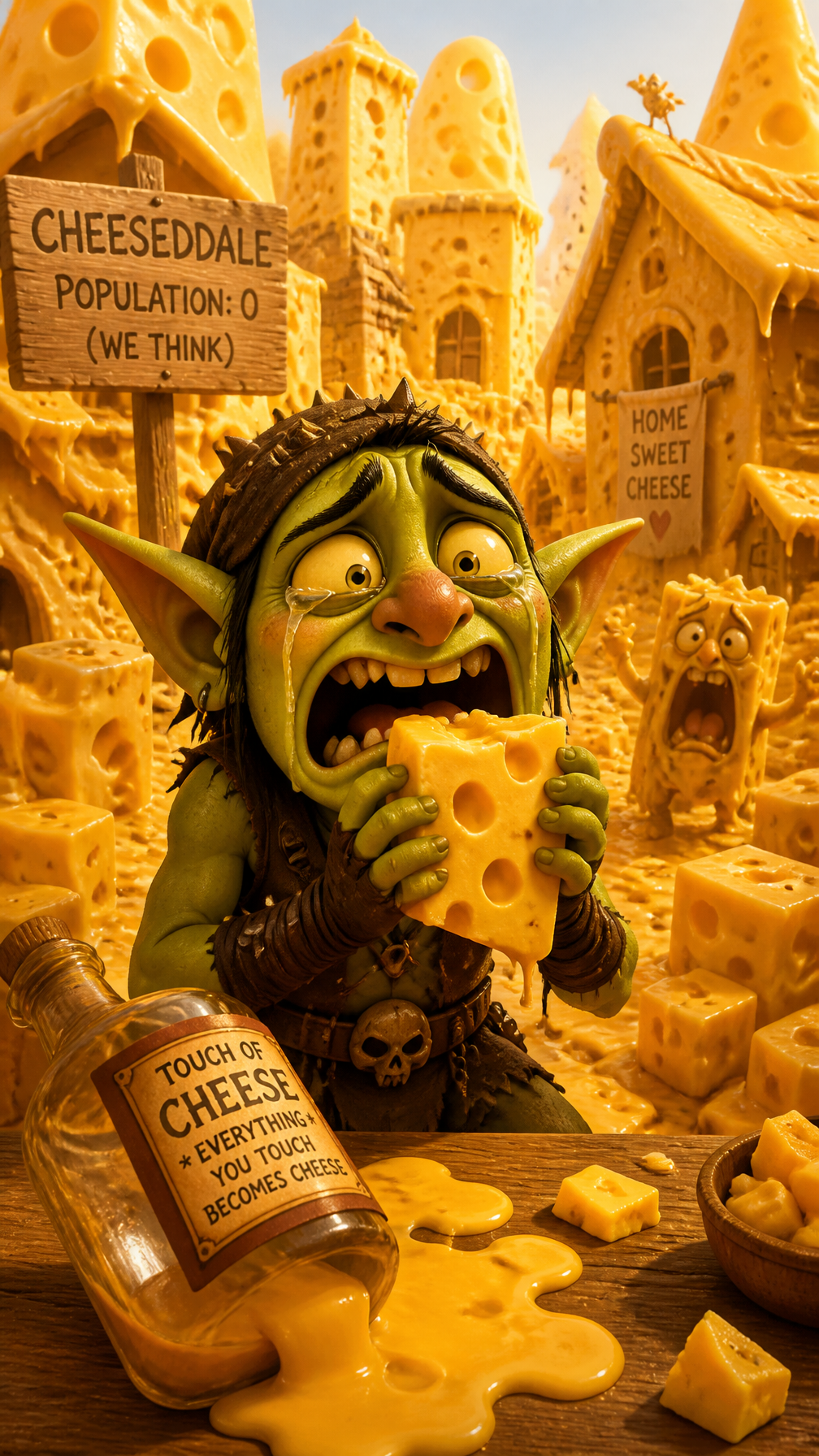 The Cheese-Touch Chaos Goblin
